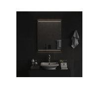Miroir de Salle de Bain à LED 20x40 cm Décoratif Cosmétique Maquillage vidaXL