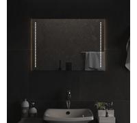 Miroir de Salle de Bain à LED 60x90 cm Décoratif Cosmétique Maquillage vidaXL