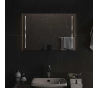 Miroir de Salle de Bain à LED 60x90 cm Décoratif Cosmétique Maquillage vidaXL