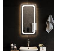 Miroir de Salle de Bain à LED 80x40 cm Maquillage Coiffeuse Toilette vidaXL