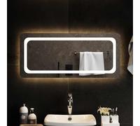 Miroir de Salle de Bain à LED 80x40 cm Maquillage Coiffeuse Toilette vidaXL