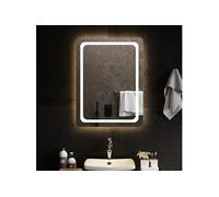 vidaXL Miroir de salle de bain à LED 60x80 cm