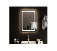 vidaXL Miroir de salle de bain à LED 50x70 cm