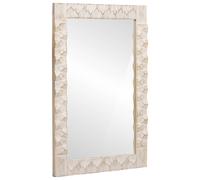 vidaXL Miroir de salle de bain Uni Finition Acacia Brun