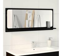 Miroir de Salle de Bain Gris Béton 60x10,5x37 cm Aggloméré Maquillage vidaXL