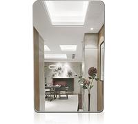 Miroir de salle de bain LED 70x50cm à économie d'énergie avec interrupteur tactile Miroir de salle de bain mural
