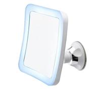 Camry Miroir cosmétique CR 2169 – Grossissement x5, LED, ventouse, batterie, pivotant, blanc