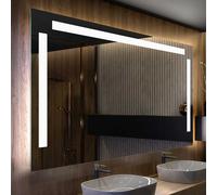 Miroir de salle de bain moderne avec éclairage LED 200x50 cm | Couleur LED : Blanc froid 7000K | Interrupteur de rétro-éclairage : tactile | LED134