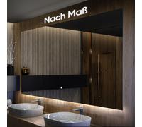 Miroir de salle de bain moderne avec LED Smart 200x80 cm | Couleur des LED : Blanc froid 7000K | Interrupteur de rétro-éclairage : tactile | SLED001