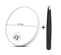 Miroir de salle de bain propre et sans trace à trois aspiration,loupe concave parfaite,45 pouces,114cm,20 fois,30 - White 30x[E]