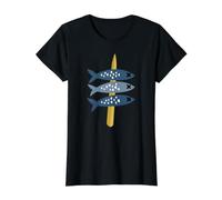 Miroir de Sardines Malaga T-Shirt Graphique avec Valeur