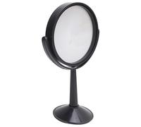 Miroir de Sécurité Convexe 4 Pouces Rétroviseur Bureau sur Pied Rotatif 360° Haut vers Le Bas, Idéal pour Surveillance Commerciale et Sécurité Personnelle