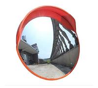 Miroir de sécurité grand angle pour allée Miroir convexe 45-80cm PC ABS grand angle for la sécurité du trafic de stationnement(60cm)