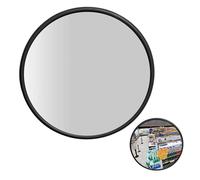 Miroir de sécurité - Miroir de circulation convexe, miroir de sécurité grand angle | Miroir de vue latérale d'entrepôt extérieur avec lumière, miroir incurvé de sécurité de mural pour les