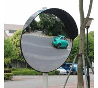 Miroir de sécurité, Miroir de Circulation, Miroir de sécurité routière, Miroir Convexe Durable, Miroir d'angle Mort Facile à Installer