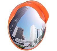 Miroir de sécurité routière extérieur, miroir de circulation rond incassable mural panoramique grand angle miroir de circulation d'angle mort /211 (Size : 120Cm)