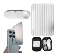 Miroir De Selfie | Kit De Clip De Caméra pour Smartphone De Réflexion Mobile Réglable avec Périphérique Selfies | Kit À Clip De Voyage avec Un Sac De Rangement De Nettoyage en
