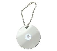 Miroir de signaux de survie réfléchissants en acrylique de 50 mm pour la signalisation d ' urgence dans la navigation de plaisance en pleine nature, activité d ' aventure, miroir de signalisation de