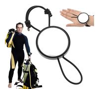 Miroir De Snorkeling - Accessoire Aventure, Réflecteur De Plongée | Appareil Rond Réglable Portable, Image Claire pour Exploration sous-Marine Et Excursions en Grotte avec Sangle De Cou Confortable