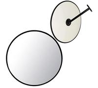 Miroir de surveillance Qualité professionnelle Forme convexe Diamètre 30 cm Réglage du miroir sans vissage fastidieux
