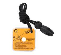 Miroir de Survie, Miroir de Signal d'urgence en Acrylique Hautement Réfléchissant avec Indicateur de Visée pour Le Camping en Plein Air, la Chasse, Le Ski et Le Sauvetage