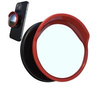 Miroir de téléphone, lentille magnétique convexe, support pour smartphone, miroir grand angle pour selfie, enregistrement en continu, voyage, simple à utiliser, outil de photographie, accessoire