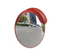 Miroir de trafic convexe Plastique Orange 60 cm