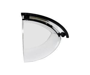 Miroir de trafic - Miroir d'entrée - Miroir de trafic réglable - Esprit en acrylique réglable - Dispositif de sécurité pour angles morts - Fournitures de sécurité pour les intes