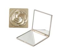 Miroir De Vanité À Double Angle Portable Avec Un Cadre En Plastique Et Des Précisions Cosmétiques Professionnelles Miroir Double Côté Pour Une Application De Maquillage Précise