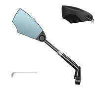 Miroir de vélo | Rétroviseurs de sécurité à grand angle | Accessoire portable en verre antichoc pour cyclisme sur route, voyage, sécurité en plein air