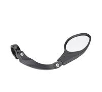 Miroir de vélo, rétroviseurs de vélo pour guidon ABS et miroir de vélo en verre avec rayures réfléchissantes pour vélos de route de montagne gauche HF-MR081L