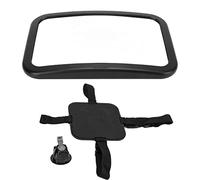 Miroir de voiture pour bébé, miroir de siège orienté vers l’arrière en acrylique incassable rotatif à 360° pour une visibilité claire, miroir de sécurité réglable pour camions, SUV