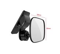 Miroir de voiture pour bébé, rétroviseur universel réglable à 360 degrés avec clip pour siège arrière, lentille convexe grand angle pour bébé, enfant en bas âge, enfant et maman,