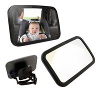Miroir de voiture pour siège arrière de bébé - miroir de voiture réglable - miroir de sécurité pour bébé