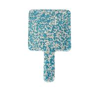 Miroir de voyage portable avec strass pour coiffeur