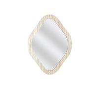 Miroir Déco Losange "Elio" 34cm Naturel