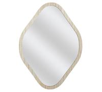 Home Deco Factory Miroir déco losange Elio 60 cm Naturel
