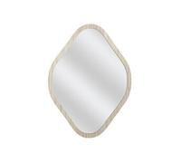 Miroir Déco Losange Elio 60cm Naturel