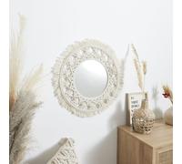 Generique – Miroir Boho M6 – Ø55 cm – G