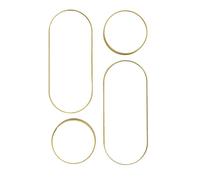 MIROIR DECO ROND ET OVALE VERSA X4