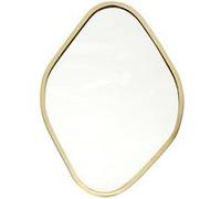 Miroir Décoratif Contour Doré Losange - IRIO -