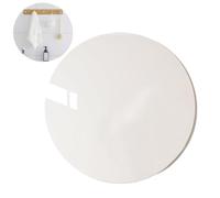 Miroir Décoratif En Acrylique - Miroir De Salle De Bain En Acrylique, Miroir De Maquillage Mural Rond En Acrylique, Feuille Acrylique Légère, Film Miroir En Acrylique Résistant Aux Rayures, Salon Et C