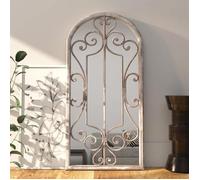 Miroir décoratif intérieur - vidaXL - 100x45 cm - Fer - Effet antique - Crème - Épaisseur 3 cm - Facile à monter