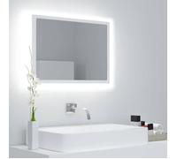 Miroir Décoratif - LED - Blanc - 60cm - Contempora Miroir à LED de salle de bain Blanc 60x8,5x37cm Acrylique ABHT 5594315