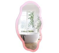 Miroir Décoratif Ondulé 52x97 cm | Gradient délicat | en Forme de Nuage