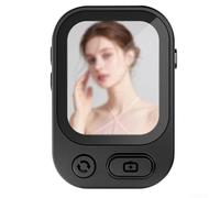 Miroir d'écran magnétique pour selfie Noir | Miroir d'écran mobile, capture pour de superbes selfies, pour un outil de photographie polyvalent, design compact