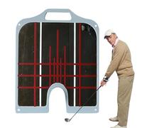 Miroir d'entraînement de putting - Miroir de putting - Outil d'alignement en acrylique - Miroir d'exercice portable - Miroir d'exercice de golf pour une meilleure précision et forme