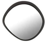 Miroir design 60,5x4,5x58 cm en métal noir - METTI Noir G