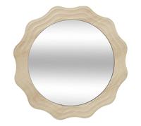 Miroir Design Vague "Charlie" 55cm Beige
