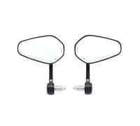 Miroir D'extrémité De Guidon De Moto M8 Vis Universelle Rotative De 8MM Poignée De Lentille Latérale Gauche Droite Accessoires En Verre Rétroviseurs Latéraux(Long Mirror)